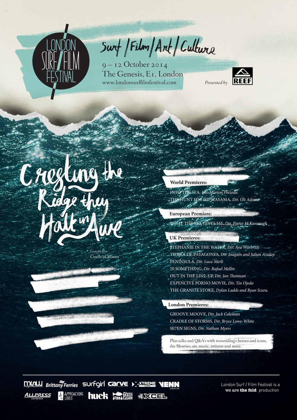London Surf Film Festival 2014 poster